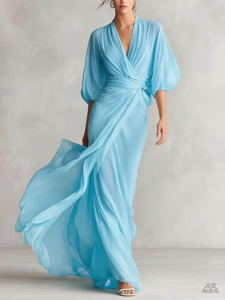 Slim-fit Long Dress For Women