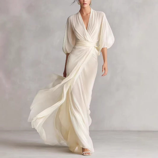 Slim-fit Long Dress For Women